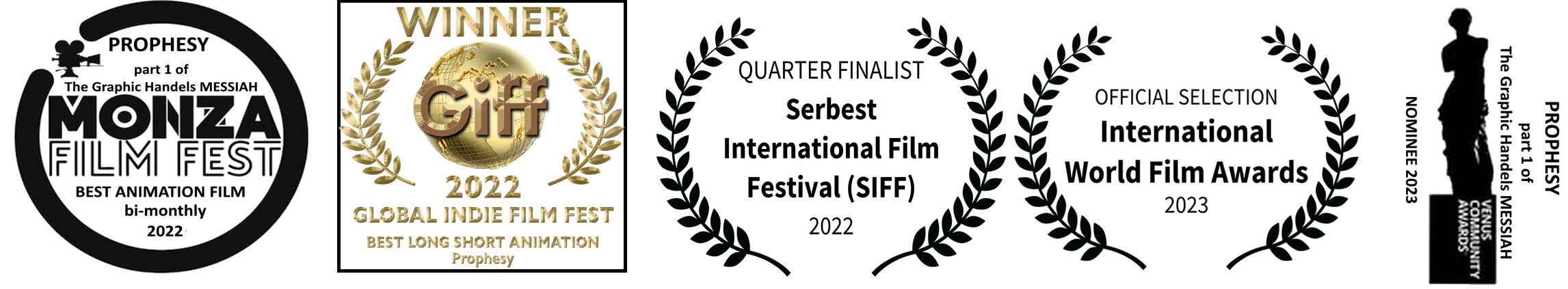 Festival laurels awarded to Prophesy